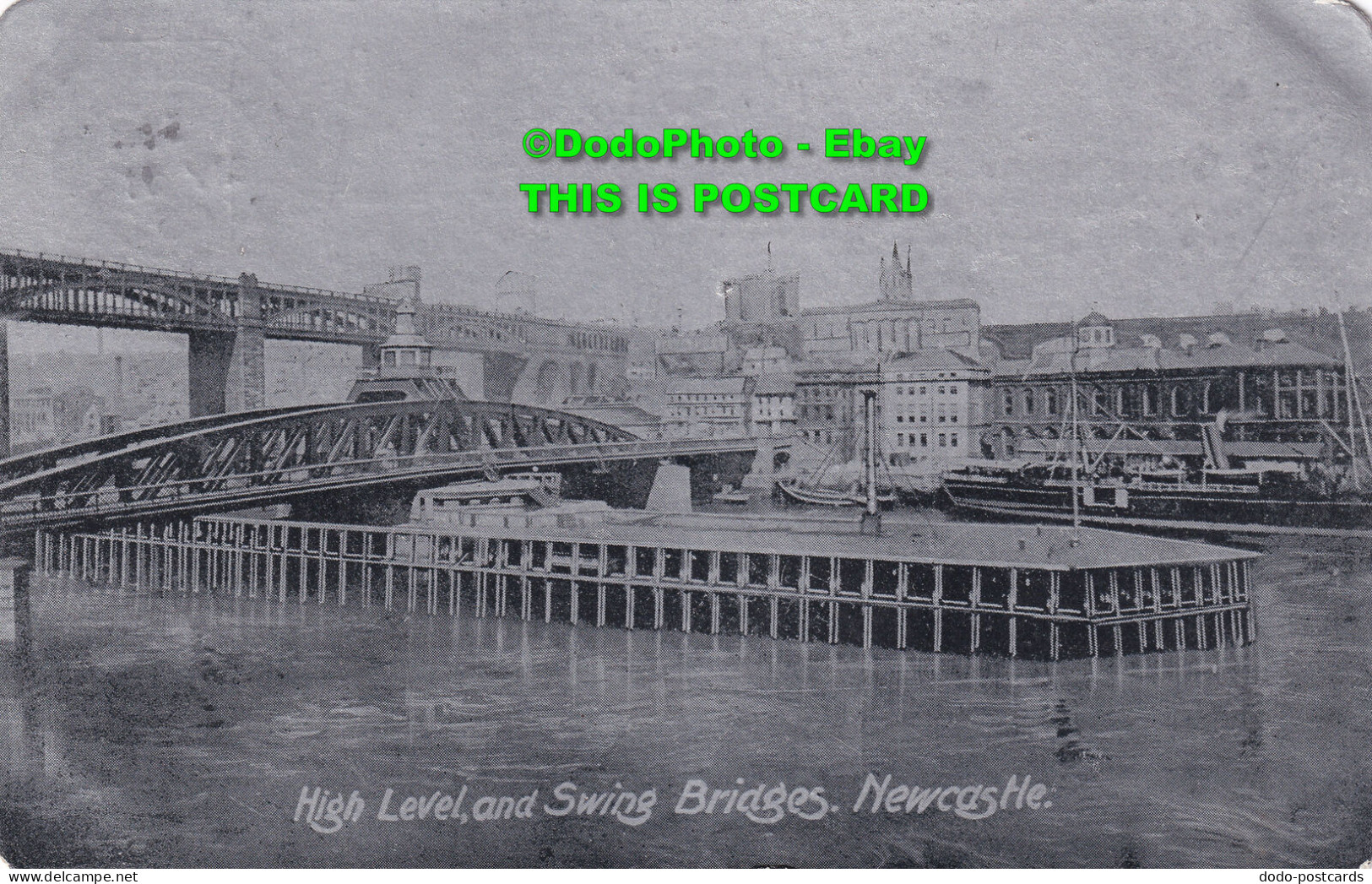 R455664 High Level And Swing Bridges. Newcastle. Alumino. 1905 - World