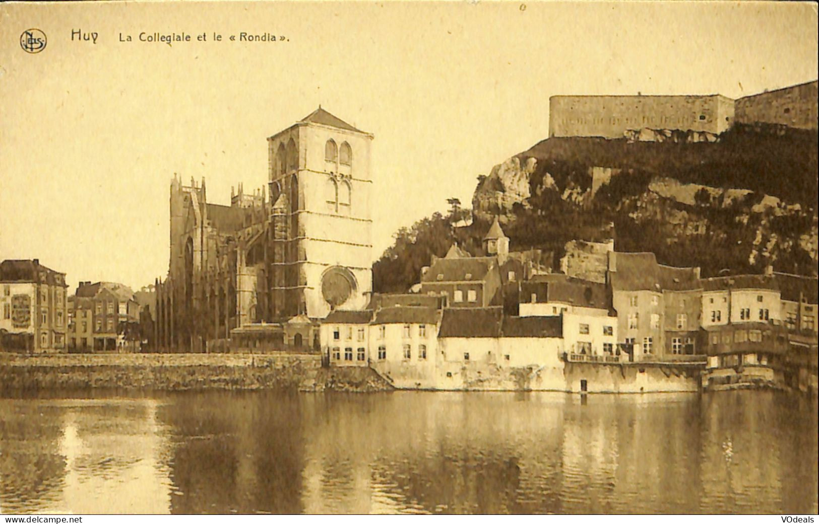 Belgique - Liège - Huy - La Collégiale Et Li Rondia - Huy