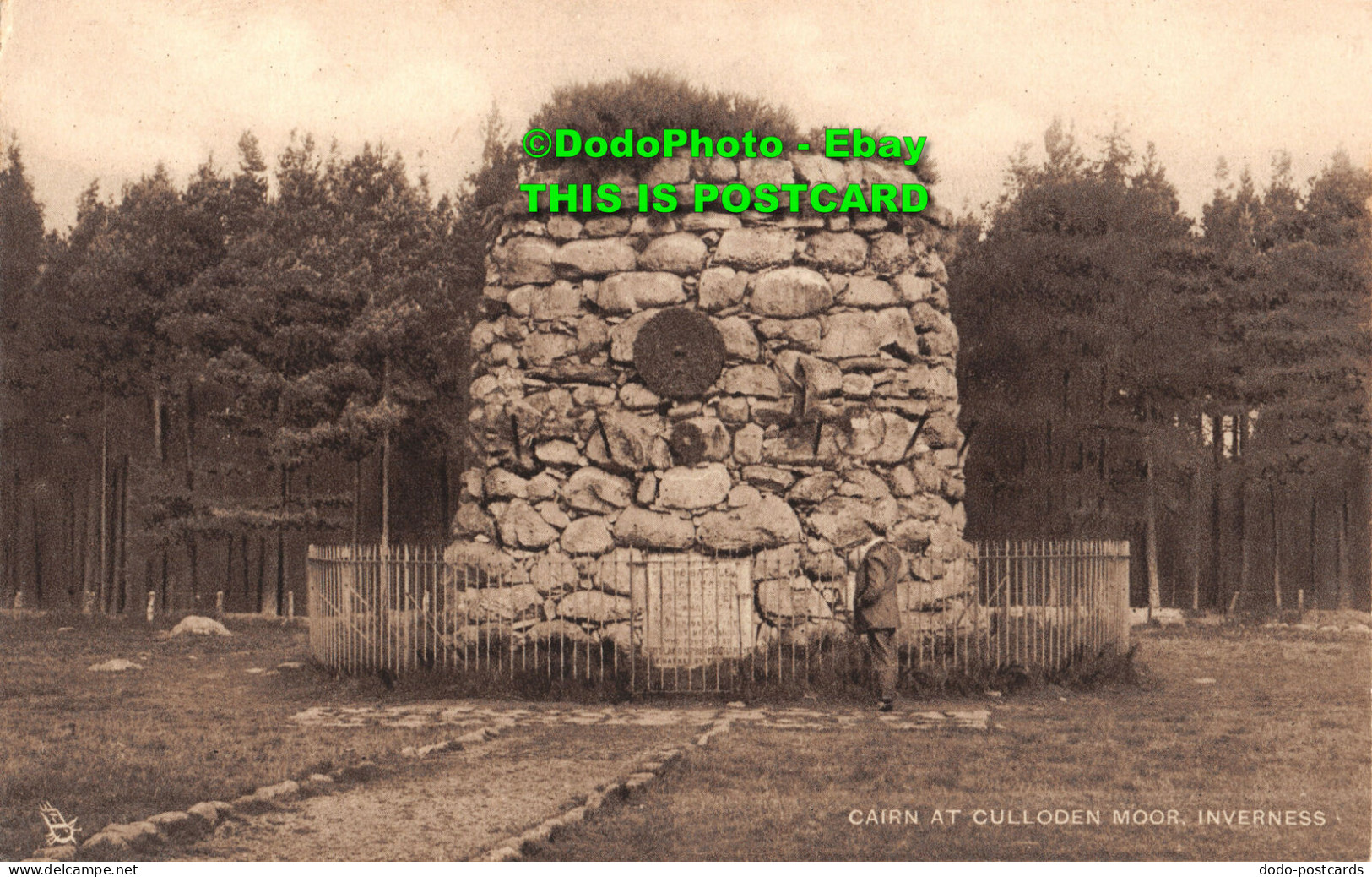 R455957 Cairn At Culloden Moor. Inverness. Tuck. No. 2120. Photogravure Postcard - Monde