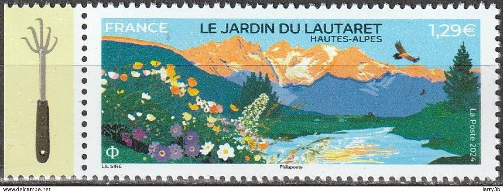 2024 - Y/T 5xxx - "LE JARDIN DU LAUTARET" - BDF ISSU FEUILLET - NEUF ** MNH - Ungebraucht