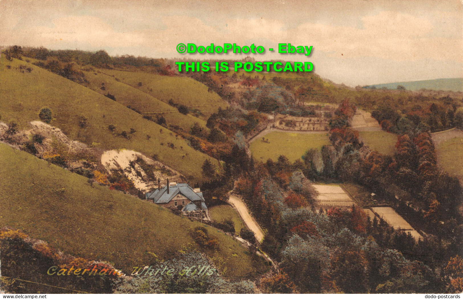 R455974 Caterham. White Hills. G. Pearce. No. 68883. Friths Series. 1932 - Monde