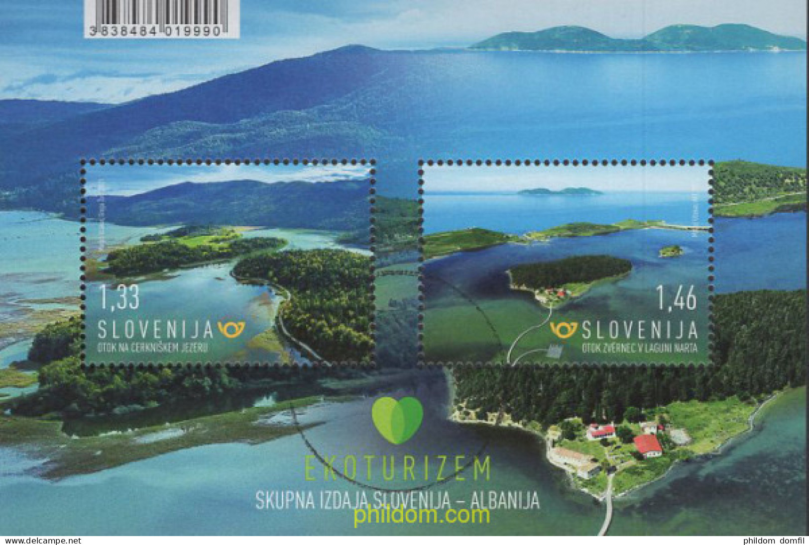 663801 MNH ESLOVENIA 2021 EMISION CONJUNTA CON ALBANIA - Slovénie