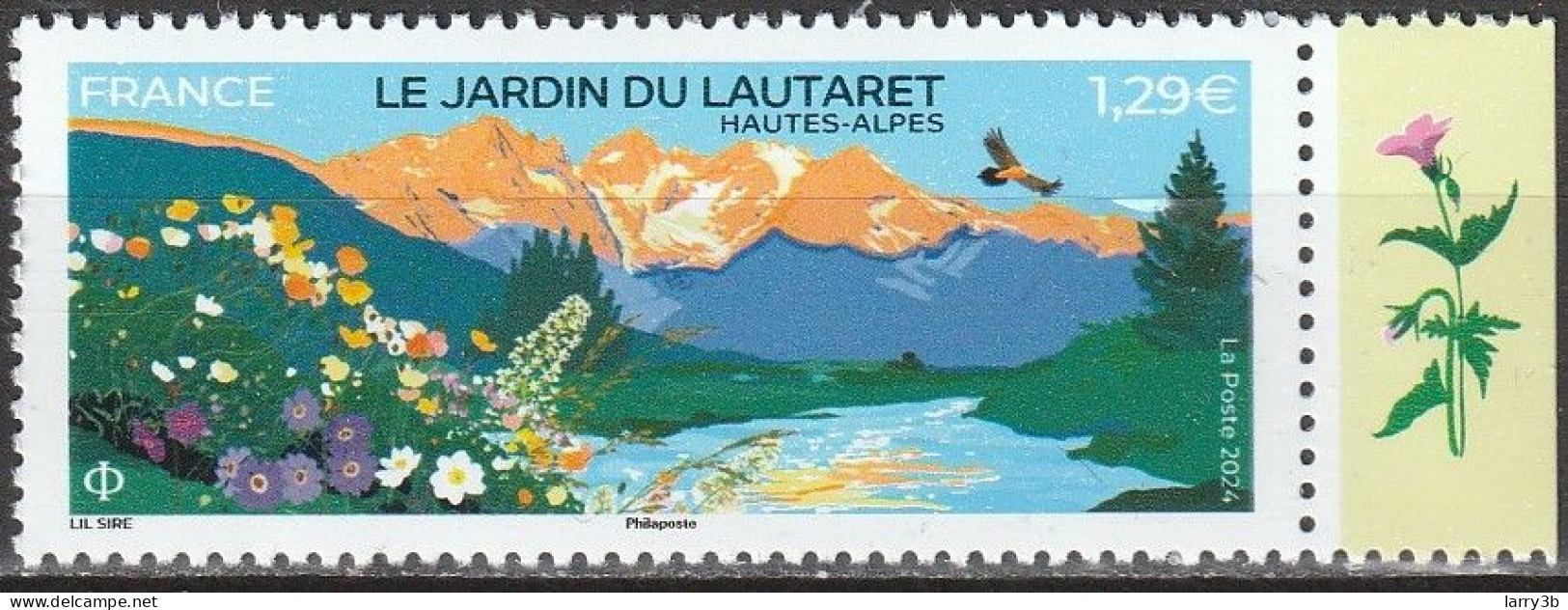 2024 - Y/T 5xxx - "LE JARDIN DU LAUTARET" - BDF ISSU FEUILLET - NEUF ** MNH - Unused Stamps