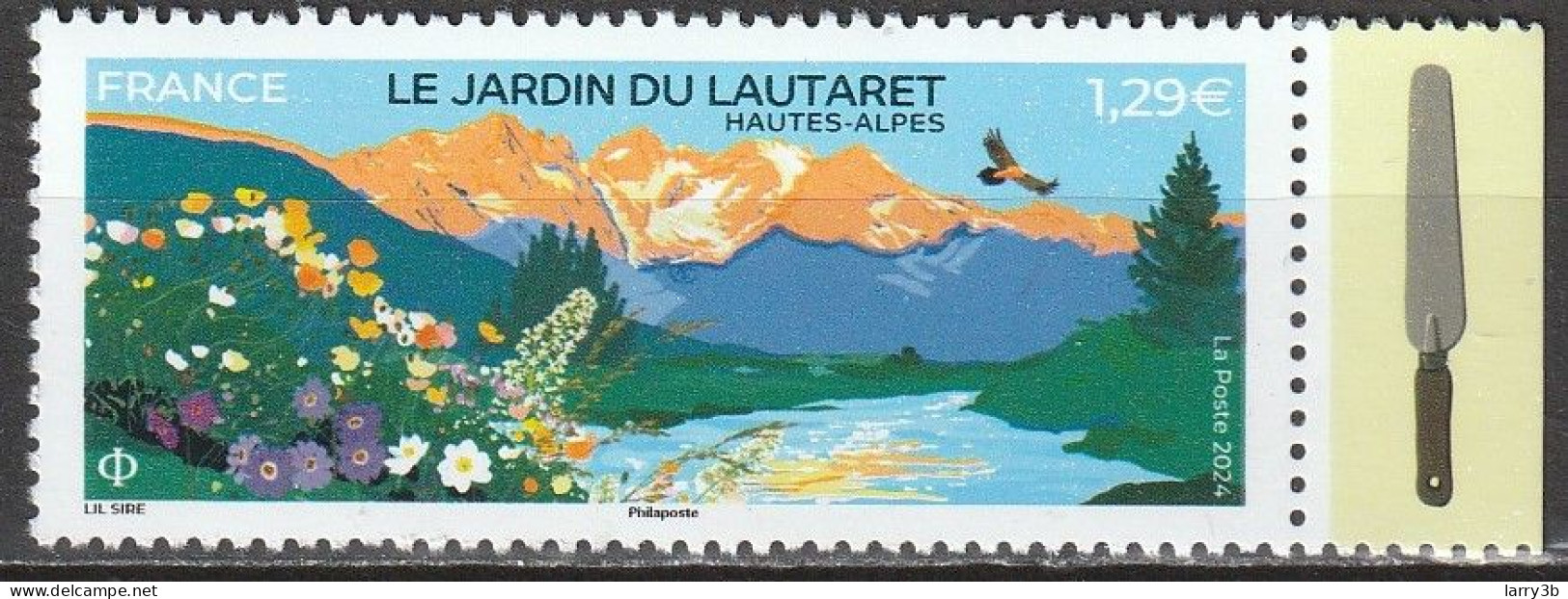 2024 - Y/T 5xxx - "LE JARDIN DU LAUTARET" - BDF ISSU FEUILLET - NEUF ** MNH - Ungebraucht