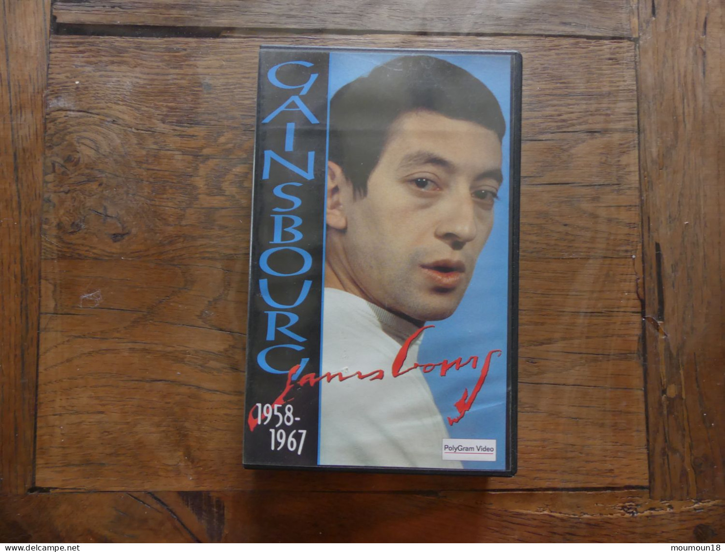 Lot 2 Vidéo-cassettes VHS Secam Serge Gainsbourg - Andere & Zonder Classificatie