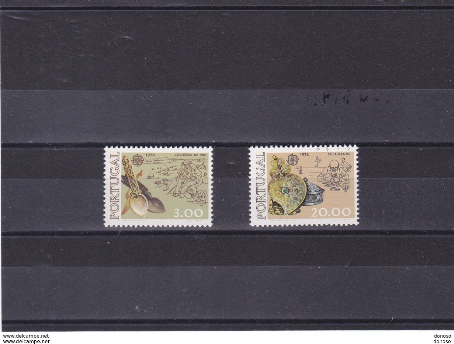 PORTUGAL 1976  EUROPA Yvert 1291-1292, Michel 1311-1312 NEUF** MNH Cote Yv 55 Euros - Unused Stamps