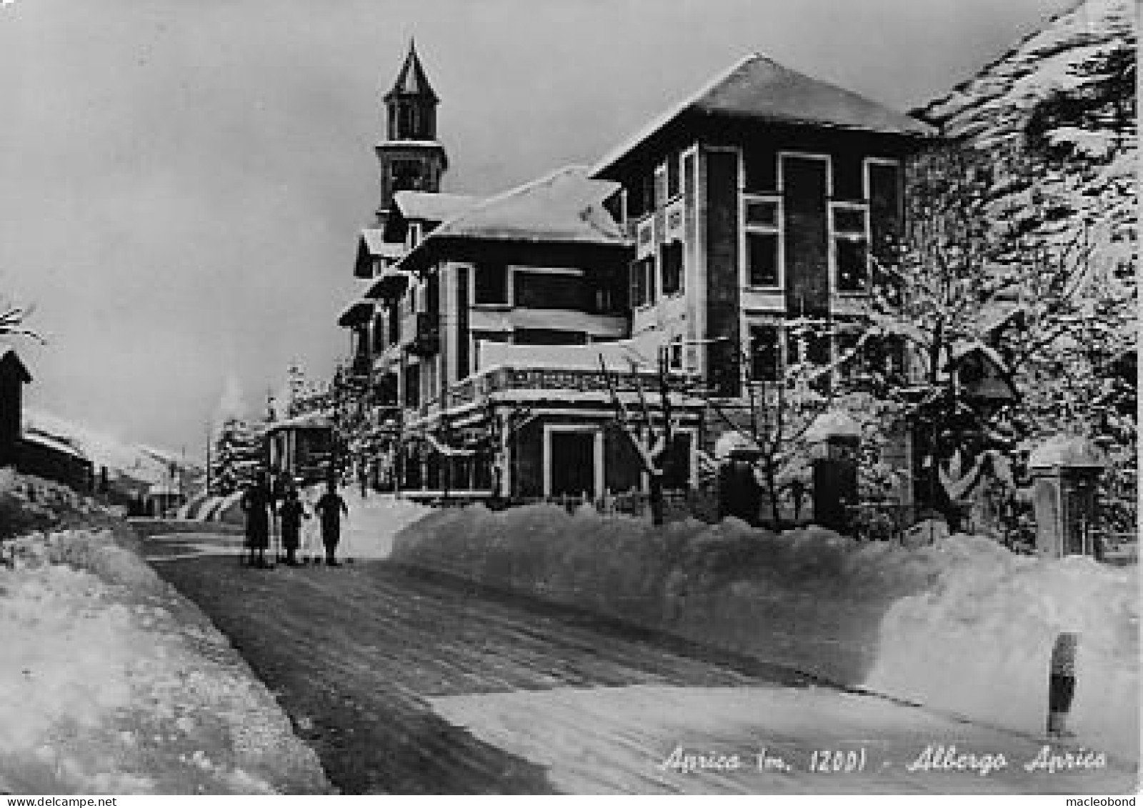 Aprica (Sondrio) - Lotto Di 5 Cartoline Formato Grande Viaggiate Di Alberghi E Ristoranti - Sondrio