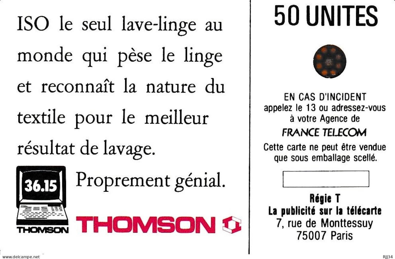 F46B  ISO THOMSON  TBE - 1988