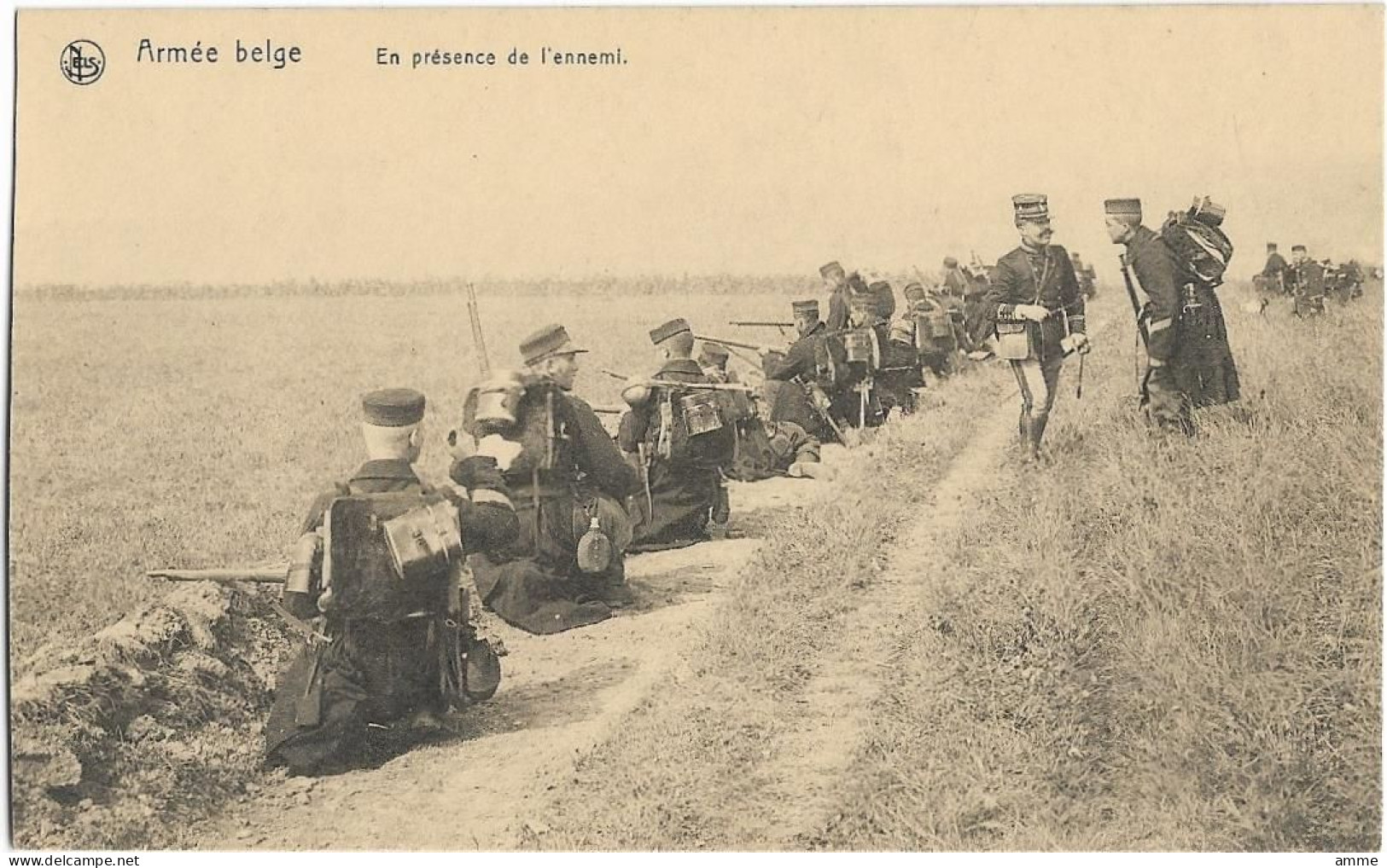 Armée Belge - Belgisch Leger   *  En Présence De L'ennemi     (Armée - Leger - Militair ) - Régiments