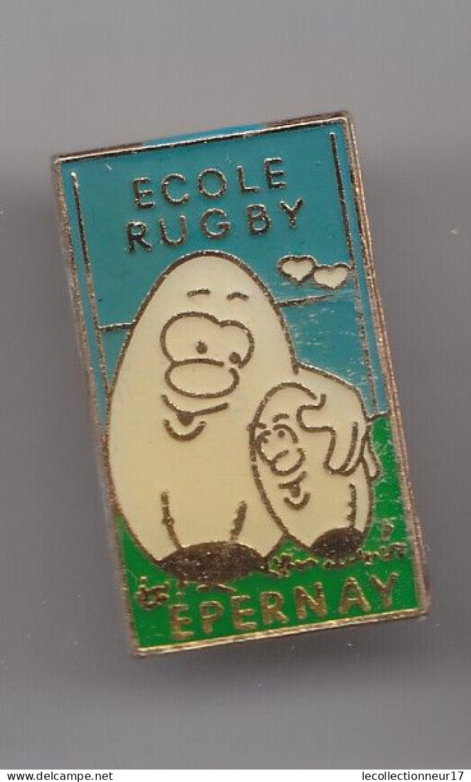 Pin's Ecole De Rugby Epernay Réf 3161 - Rugby