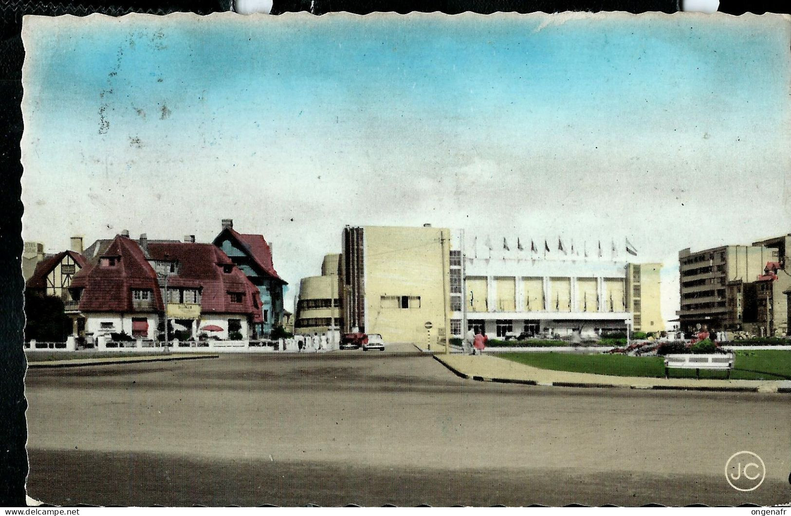 KNOCKE - ALBERT PLAGE : Le Casino - Obl. 1955 - Knokke