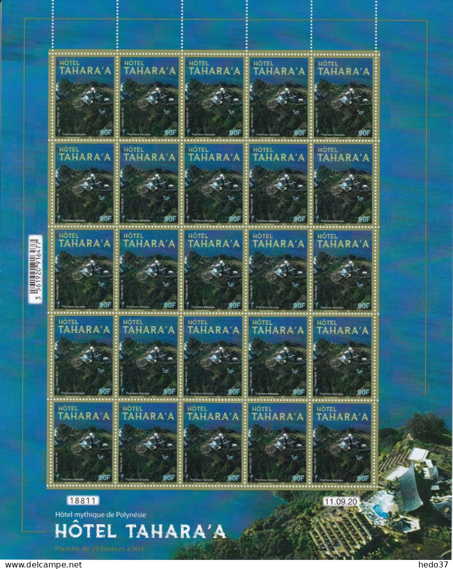 Polynésie N°1249 - Feuille Entière - Neuf ** Sans Charnière - TB - Unused Stamps