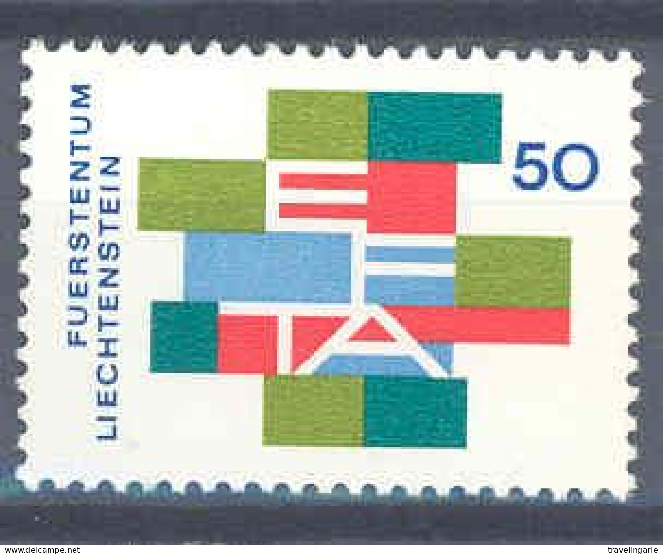 Liechtenstein 1967 EFTA European Free Trade Organisation ** MNH - Ungebraucht