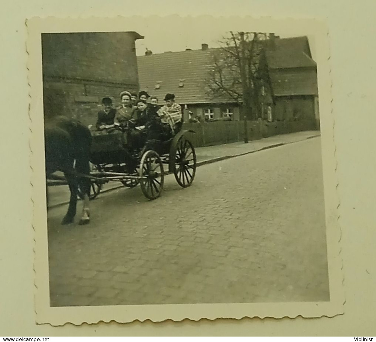 Germany-People In Carriages-photo Hermann Noodt, Pasewalk - Lieux