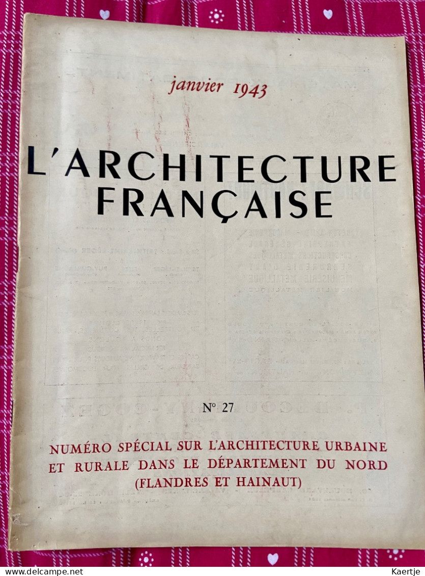 L’architecture Française Numéro 27 - Janvier 1943 - 1900 - 1949