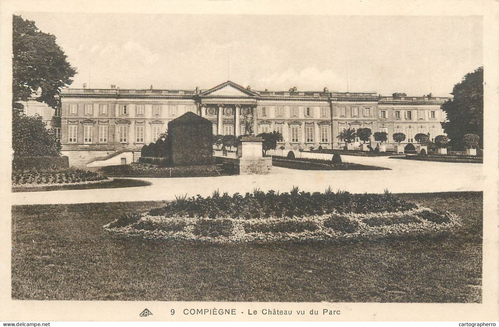 Postcard France Compiegne Chateau - Andere & Zonder Classificatie