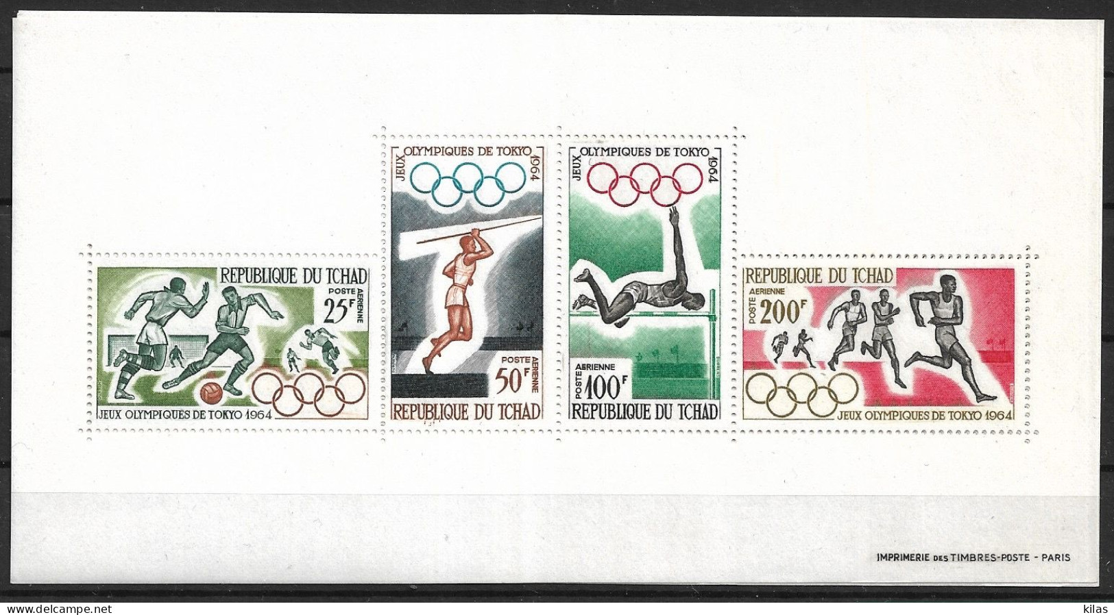 TCHAD 1964 Olympic Games TOKYO MNH - Sommer 1964: Tokio