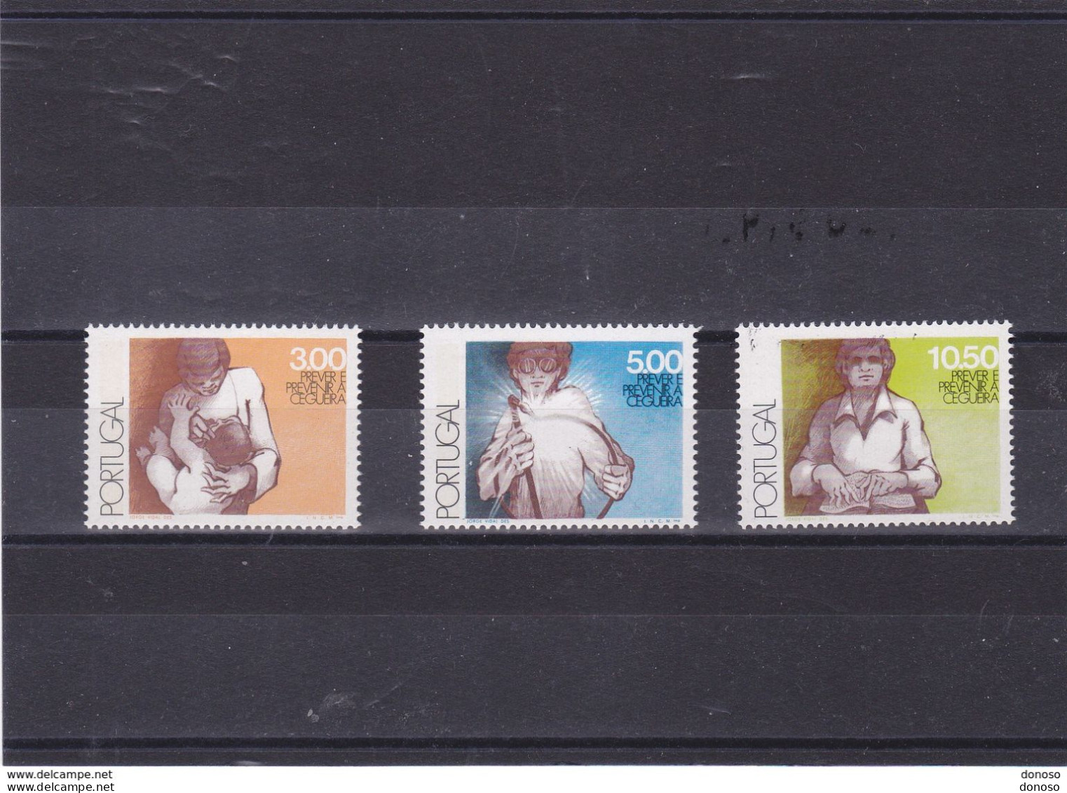 PORTUGAL 1976 Journée Mondiale De La Santé Yvert 1320-1322, Michel 1340-1342 NEUF** MNH Cote 5,50 Euros - Unused Stamps