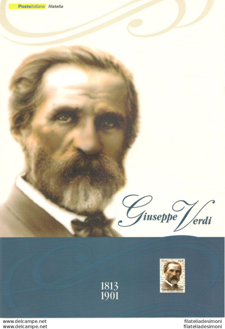 2013 Italia - Folder - Giuseppe Verdi N. 357 - MNH** - Presentatiepakket