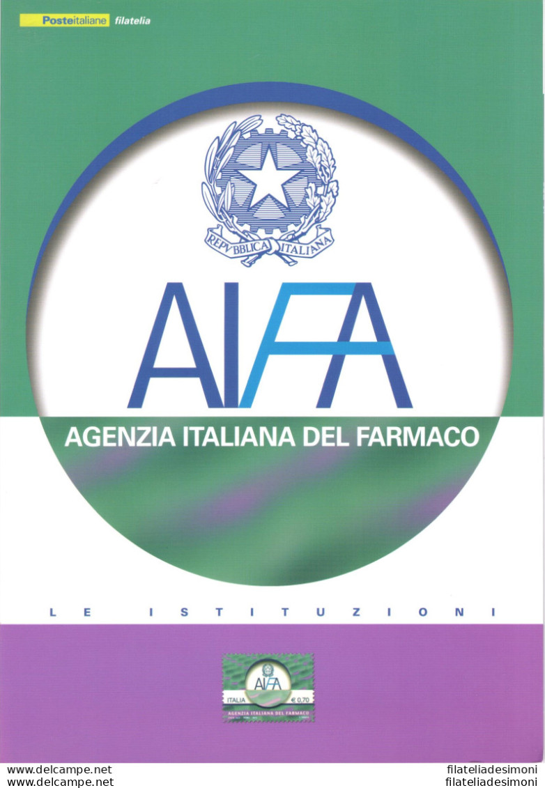 2013 Italia - Folder - Aifa - Agenzia Italiana Del Farmaco N. 352 - MNH** - Presentatiepakket