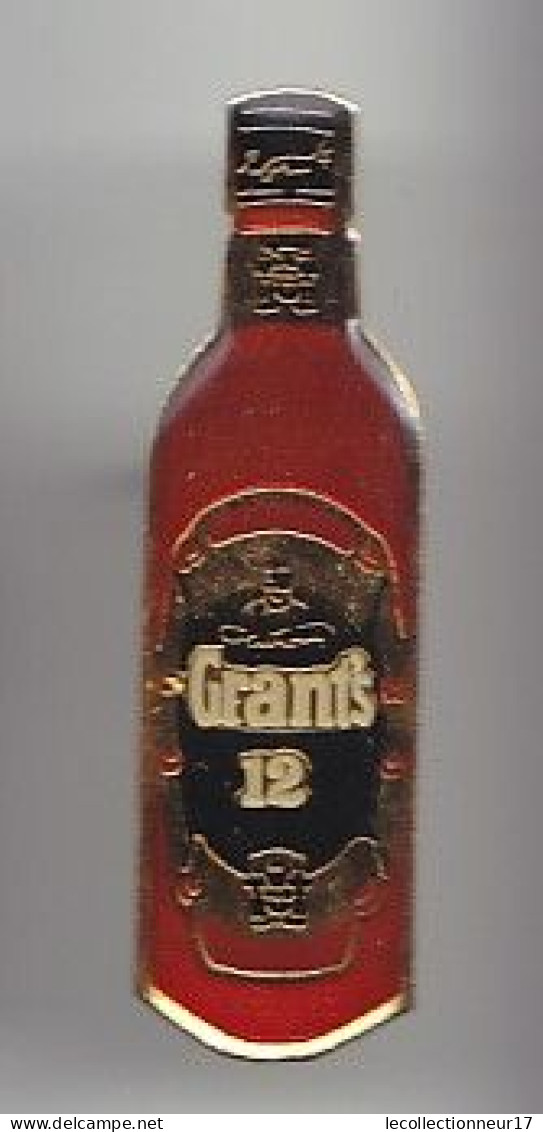 Pin's Bouteille De  Whisky Grant's 12 Ans D'age Réf 4736 - Boissons