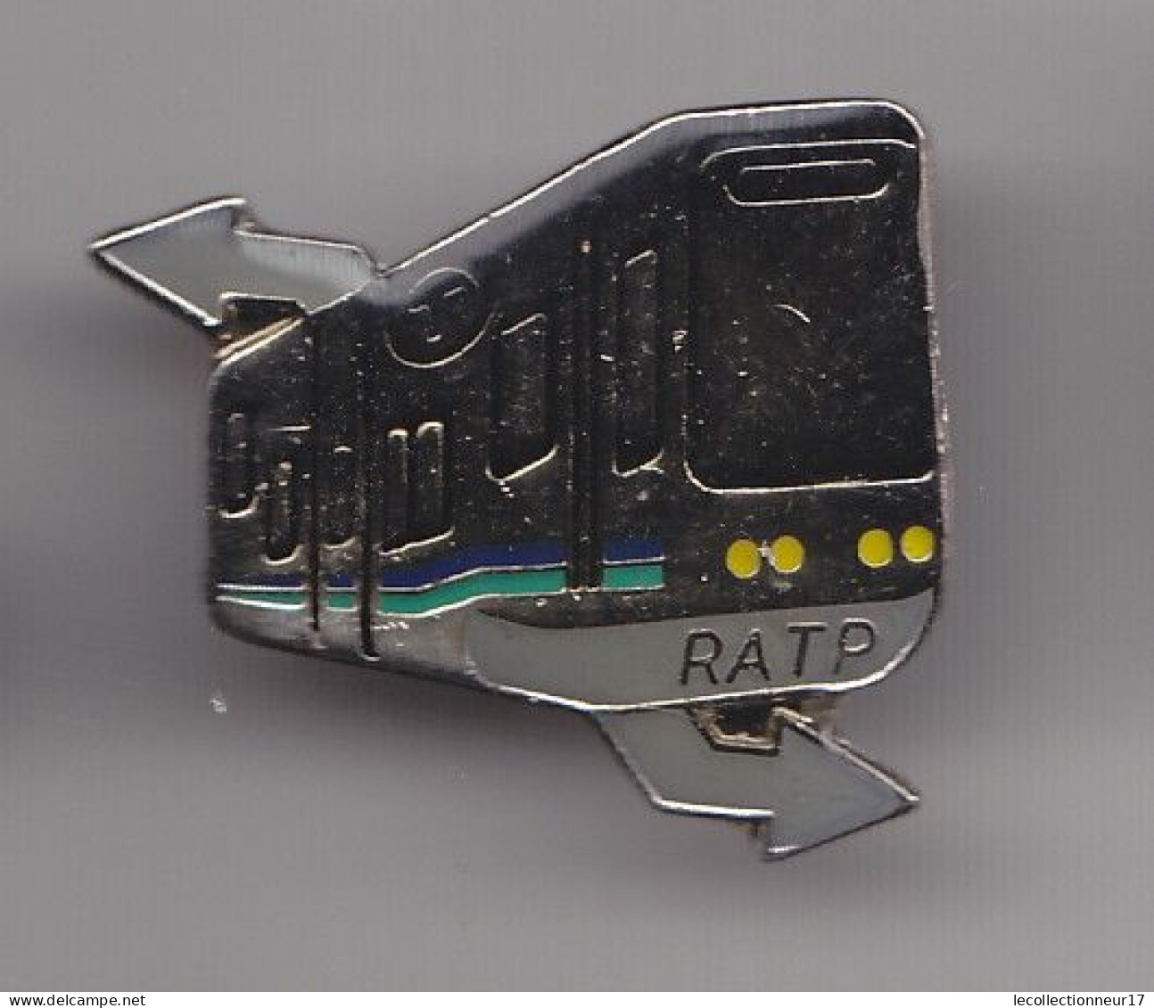 Pin's RAPT Rame De Métro Réf 6837 - Transportation