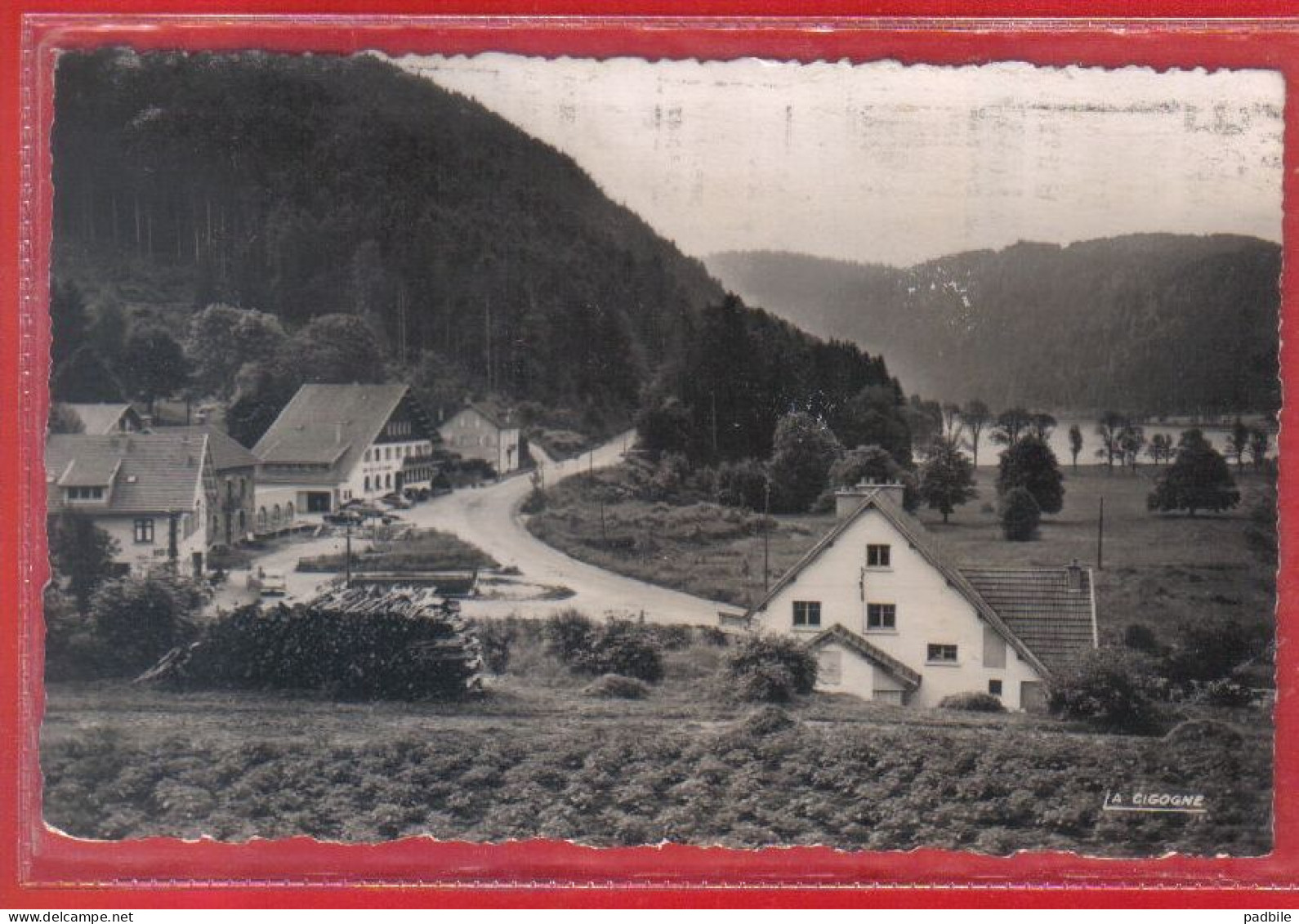 Carte Postale 88. Longemer  Hôtels Et Le Lac  Très Beau Plan - Sonstige & Ohne Zuordnung