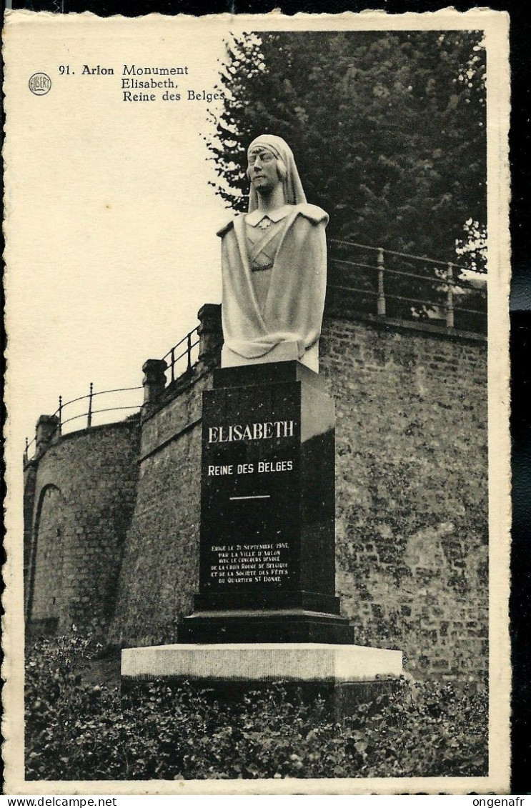 Monument Elisabeth Reine Des Belges - Obl. ARLON 1 - Cité Romaine 13/05/1952 - Arlon