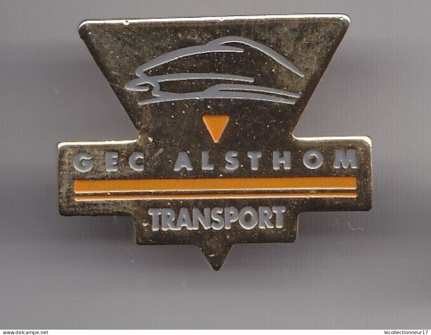Pin's GEC Alsthom Transport TGV Réf 6842 - TGV