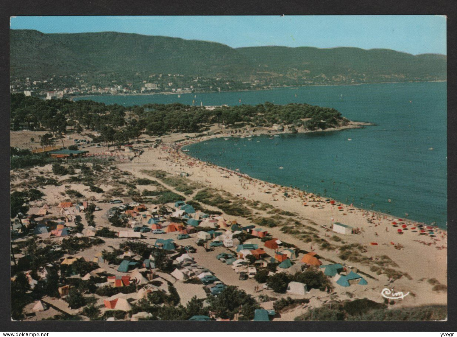 BORMES (83 Var) La Favière, Pointe Du Gouron, Le Lavandou - Vue Aérienne Sur Le Camping - Bormes-les-Mimosas