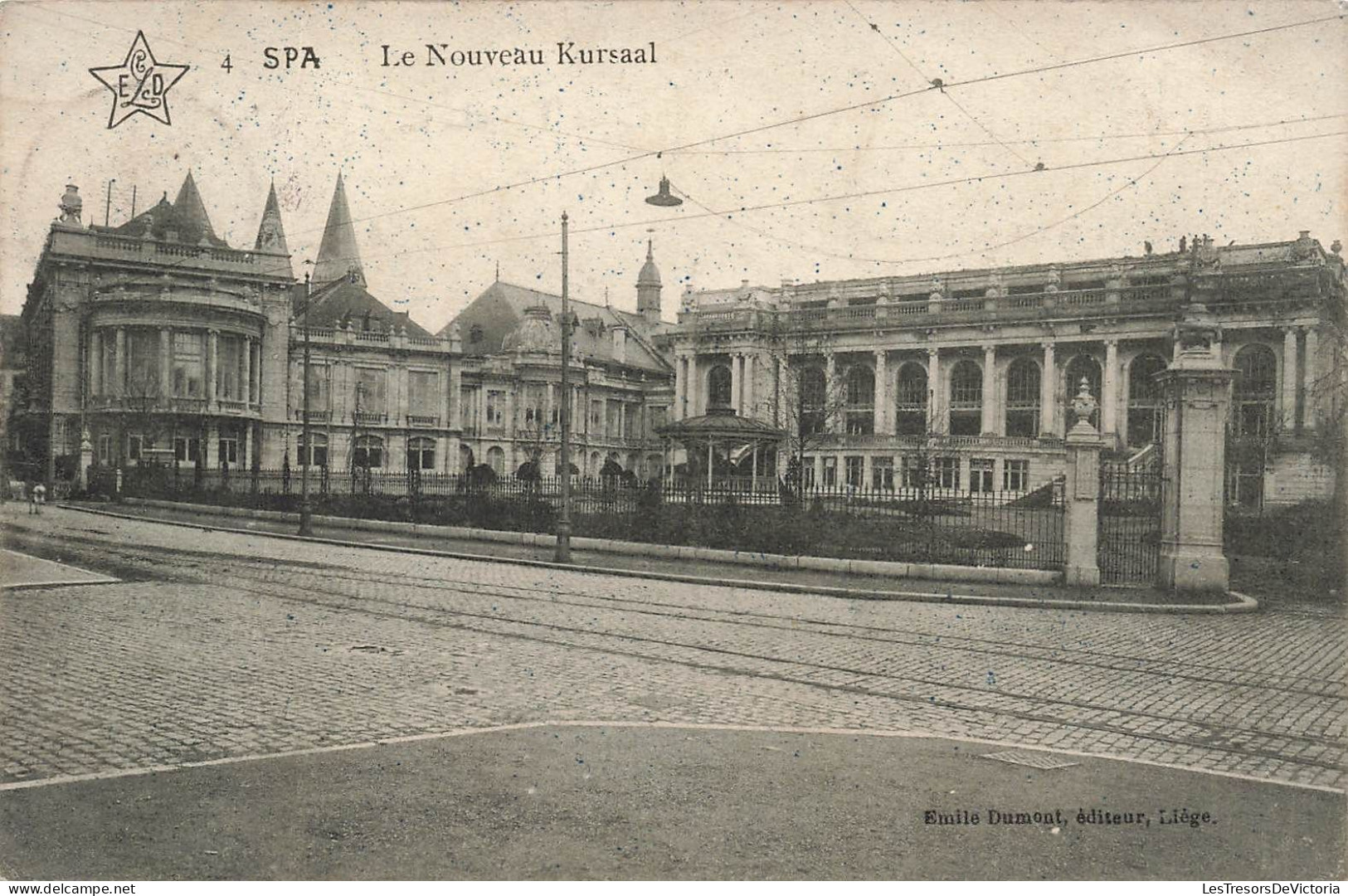 BELGIQUE - Spa - Le Nouveau Kursaal - Vue Panoramique - Carte Postale Ancienne - Spa