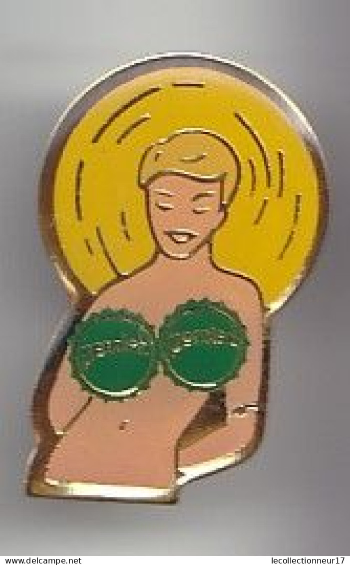 Pin's Perrier Pin Ups Réf 4861 - Beverages