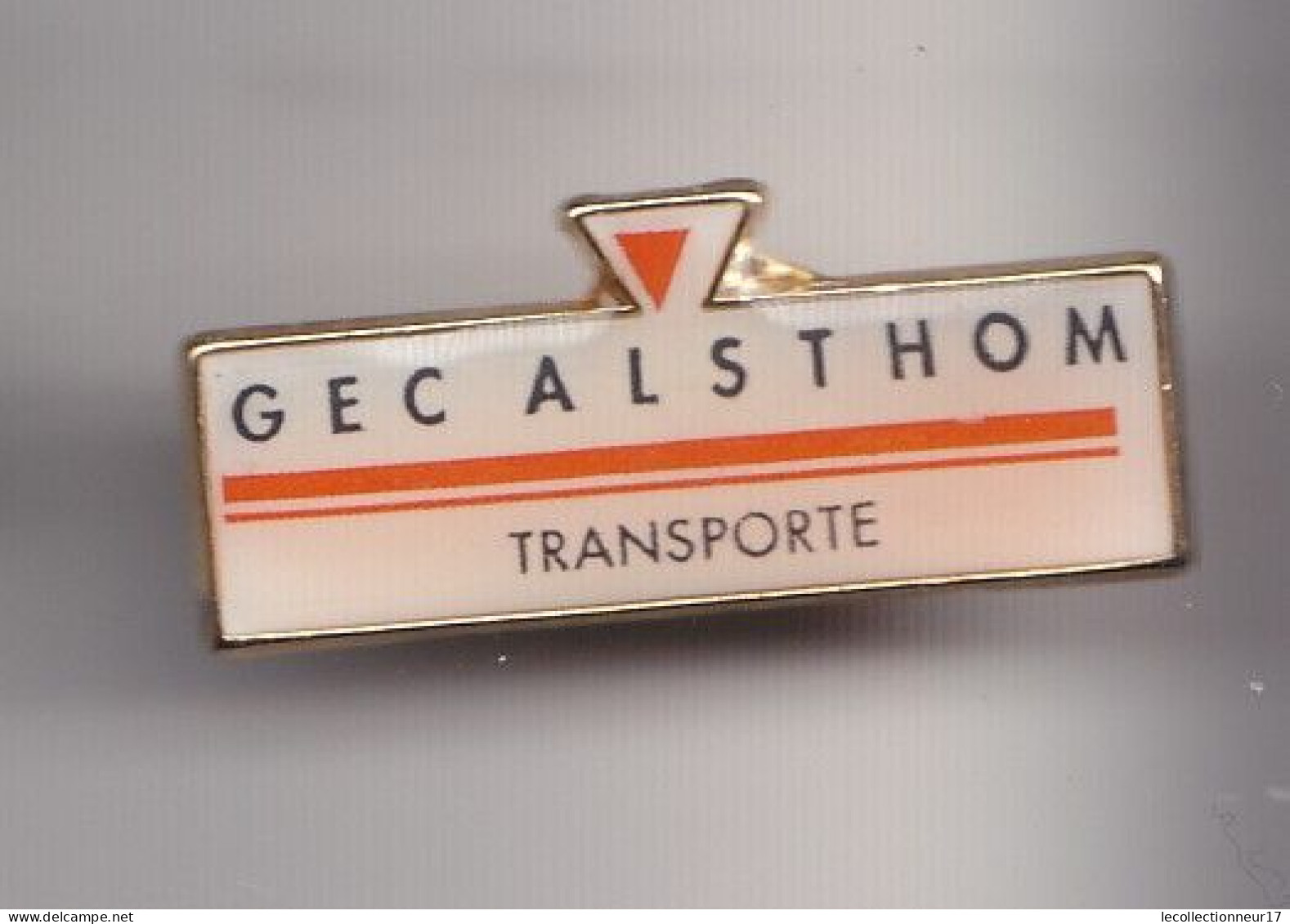 Pin's GEC Alsthom Transporte Réf 6843 - Transportation