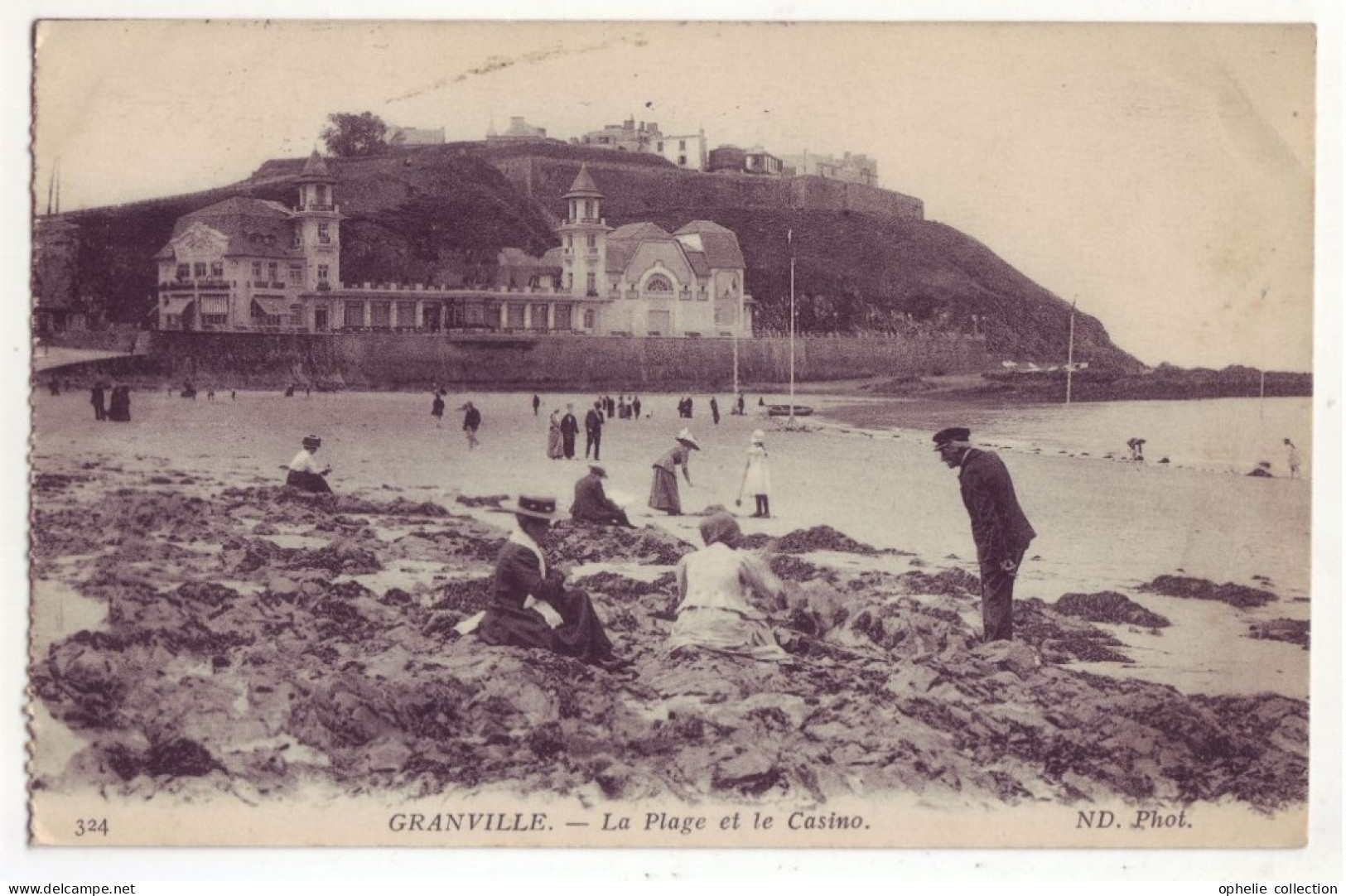France - 50 - Granville - La Plage Et Le Casino - 8028 - Granville