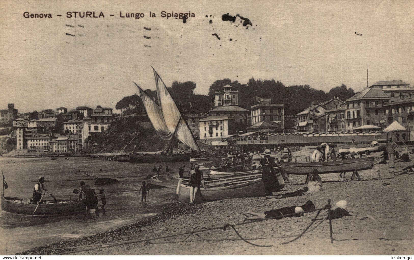 GENOVA STURLA - Lungo La Spiaggia - VG - #001 - Genova (Genua)
