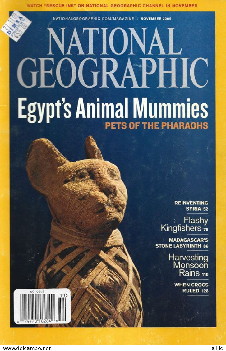 EGYPT's ANIMAL MUMMIES,  Pets Of The Pharaohs.  National Geographic - Culture