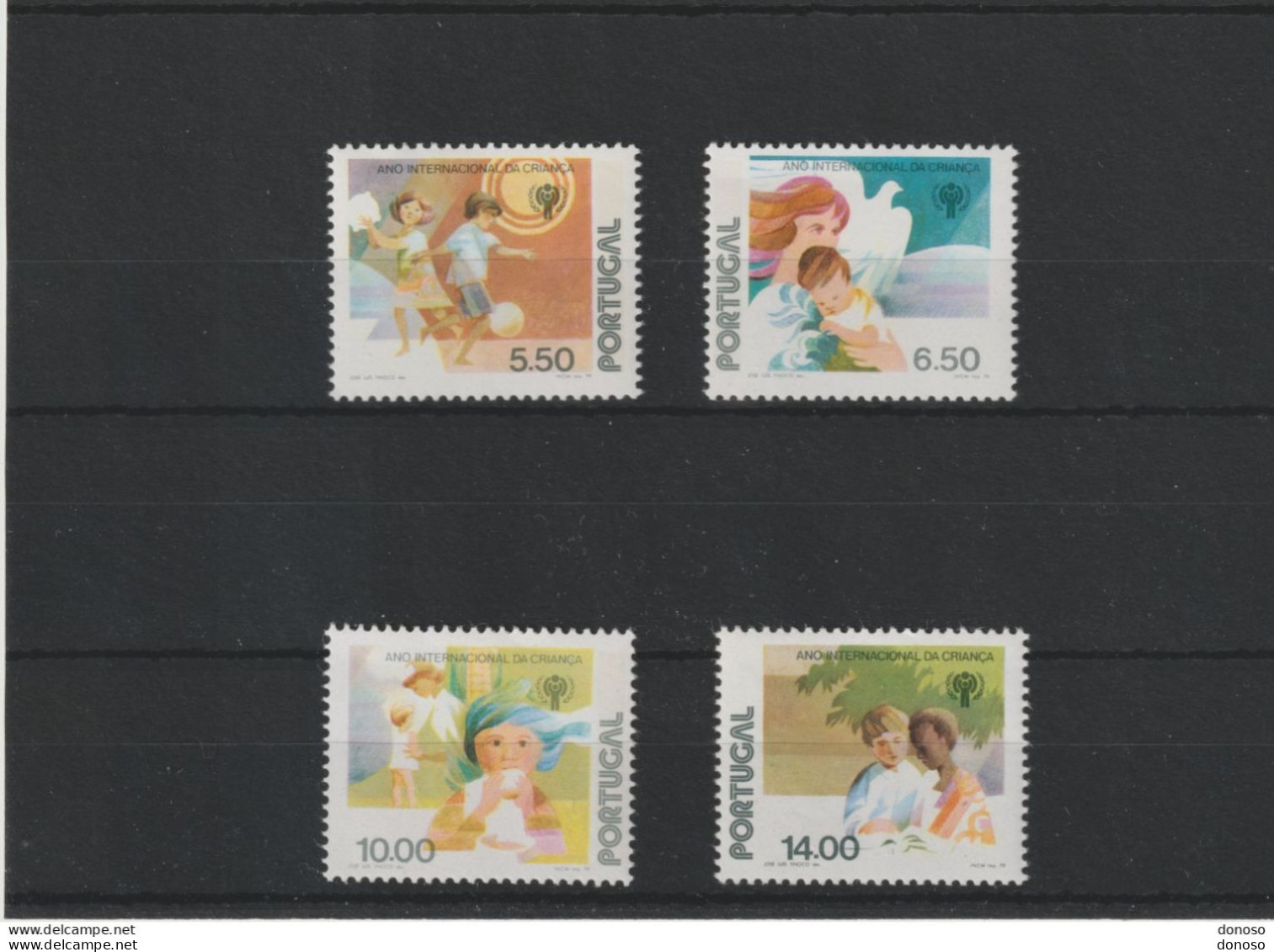 PORTUGAL 1979 Année Internationale De L'enfant Yvert 1423-1426, Michel 1443-1446 NEUF**MNH Cote Y 3 Euros - Unused Stamps