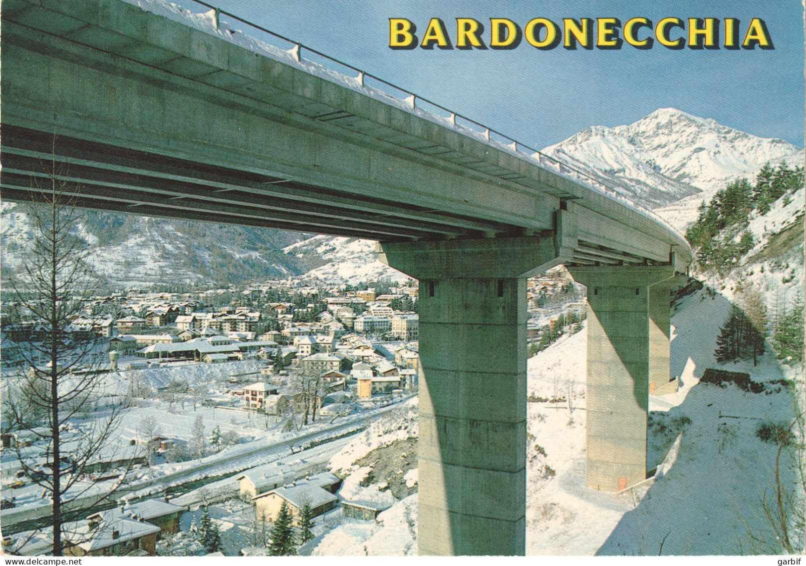 Torino - Bardonecchia - Veduta Dal Viadotto Dell'Autostrada - Fg Vg - Sonstige & Ohne Zuordnung