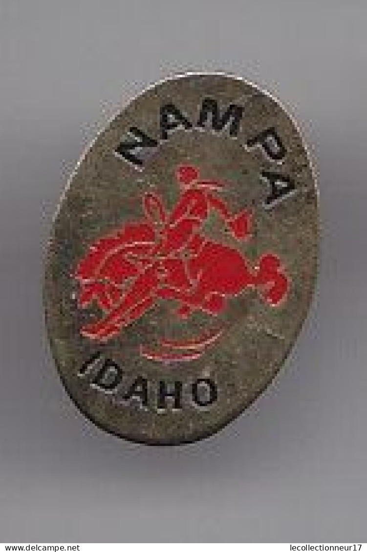 Pin's Nampa Idaho Cheval  Rodéo Réf 4978 - Cities