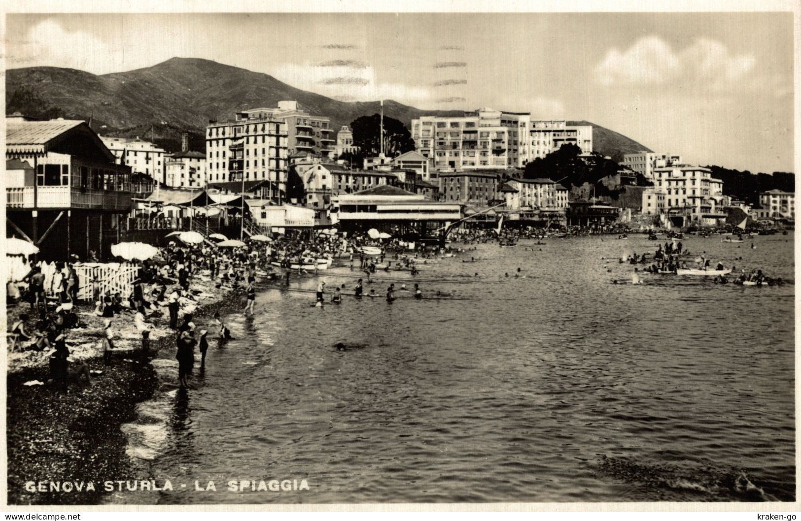 GENOVA STURLA - La Spiaggia - VG - #002 - Genova (Genoa)