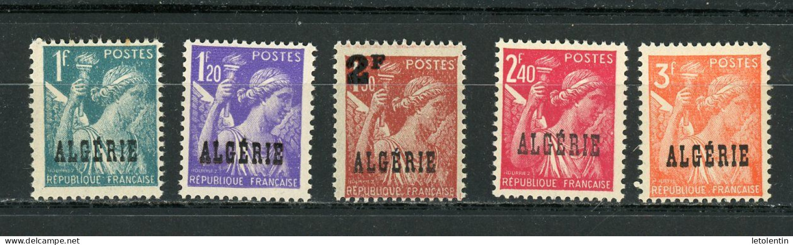 ALGERIE (RF) - IRIS  - N° Yt 230/233+235+236** - Unused Stamps