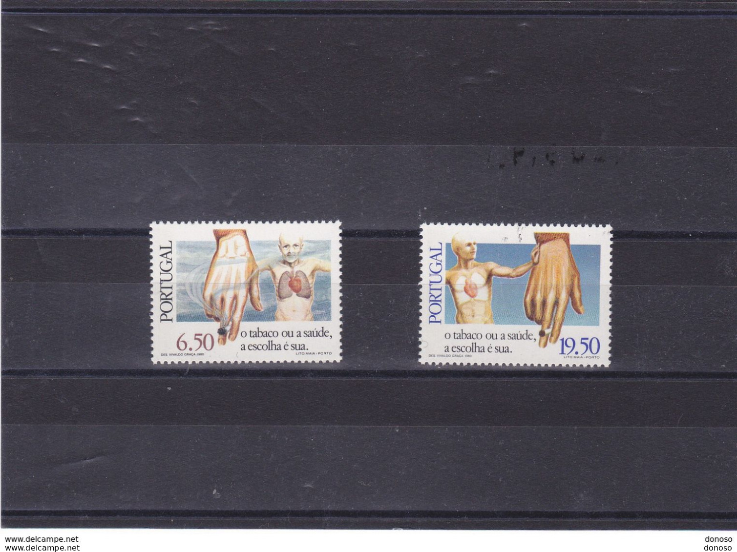 PORTUGAL 1981 Journée Mondiale De La Santé Yvert 1490-1491, Michel 1512-1513 NEUF** MNH Cote 3,25 Euros - Unused Stamps