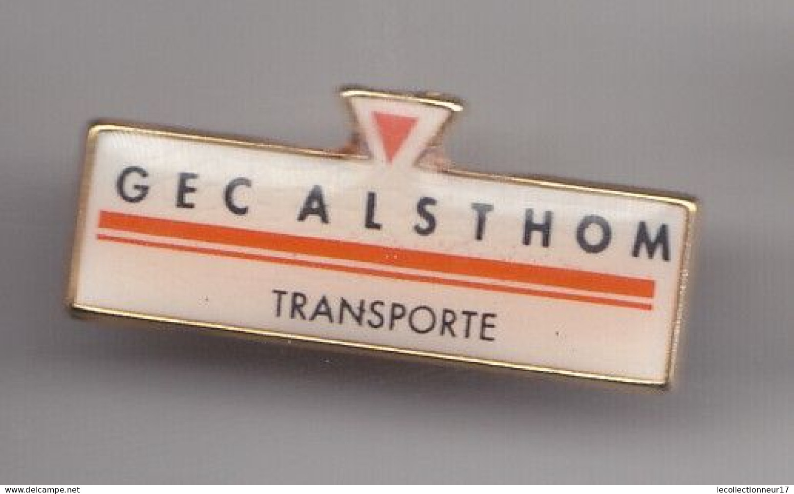 Pin's GEC Alsthom Transporte Réf 6741 - Transport