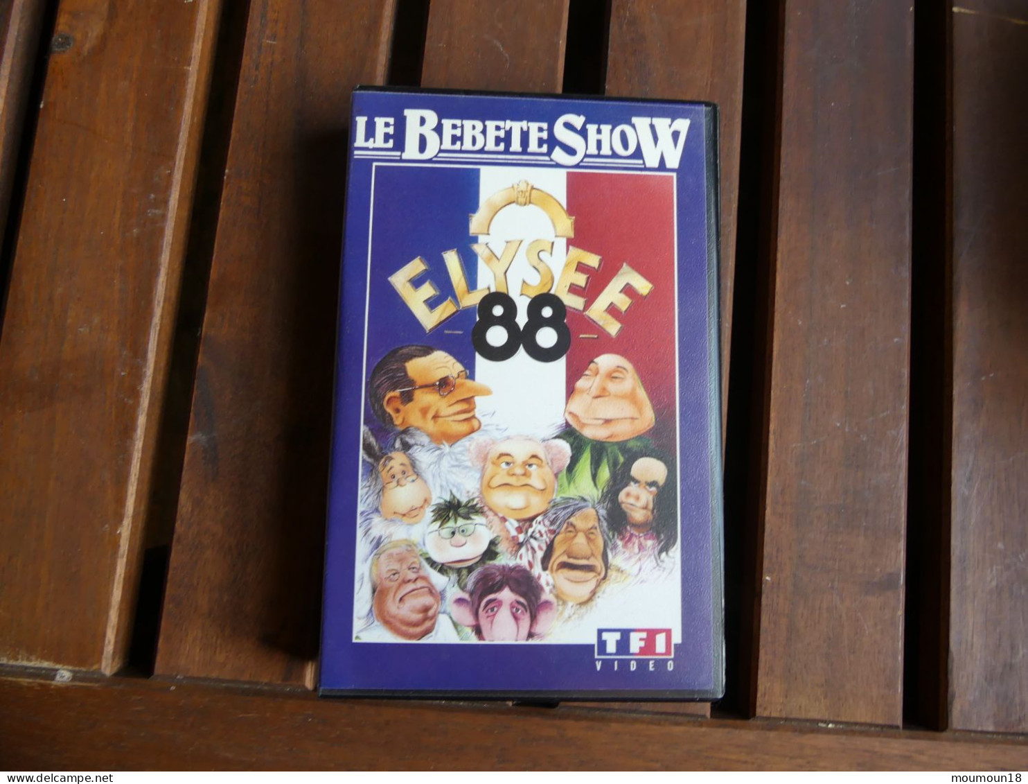 Lot 3 Vidéo-cassettes VHS Secam Le Bebete Show N° 1 à 3 TF1 VIDEO 1988 - Other & Unclassified