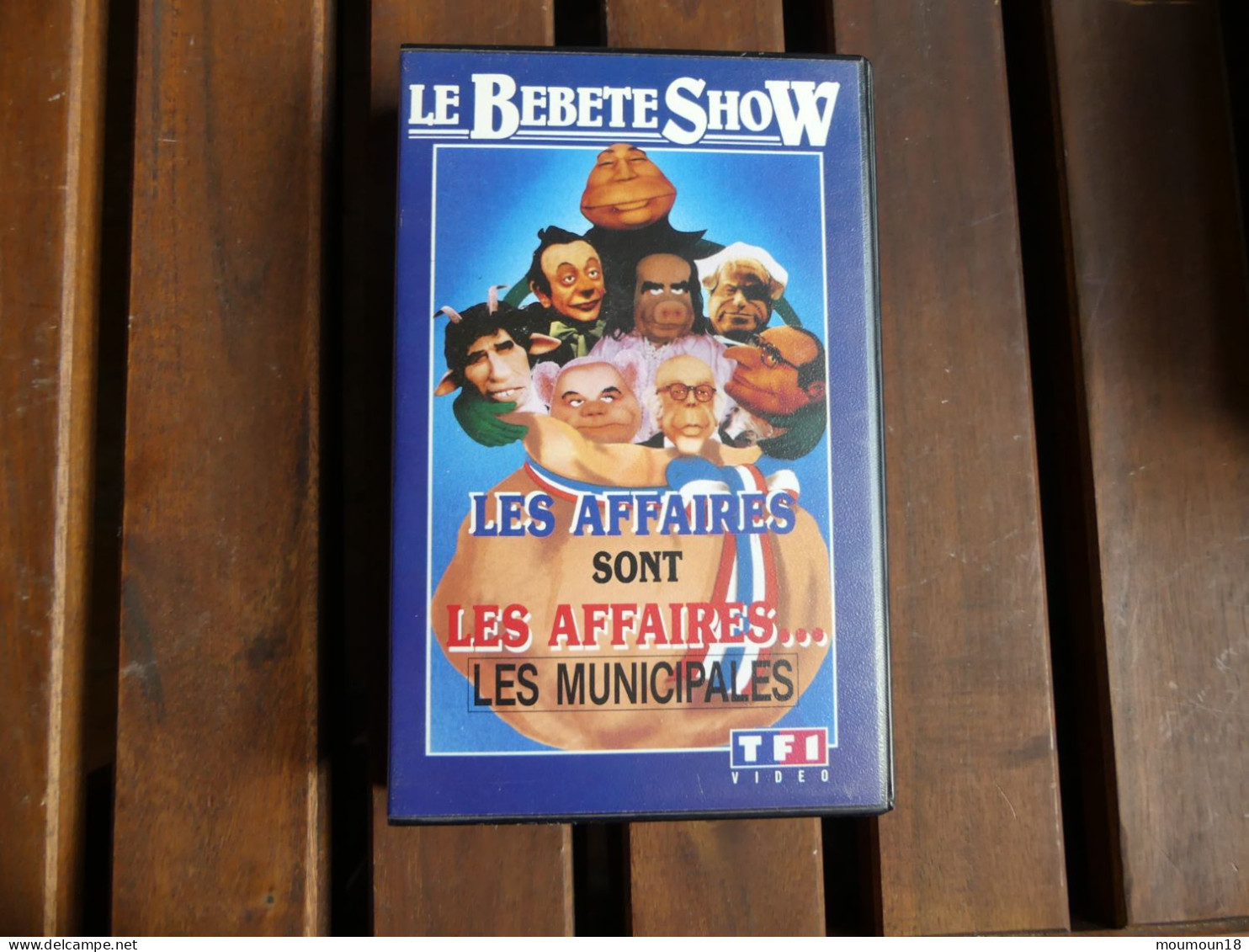 Lot 3 Vidéo-cassettes VHS Secam Le Bebete Show n° 1 à 3 TF1 VIDEO 1988