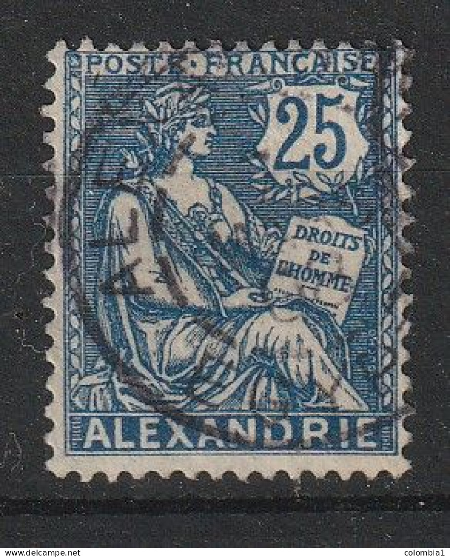 ALEXANDRIE YT 27 Oblitéré 28 Mai 1914 - Gebraucht