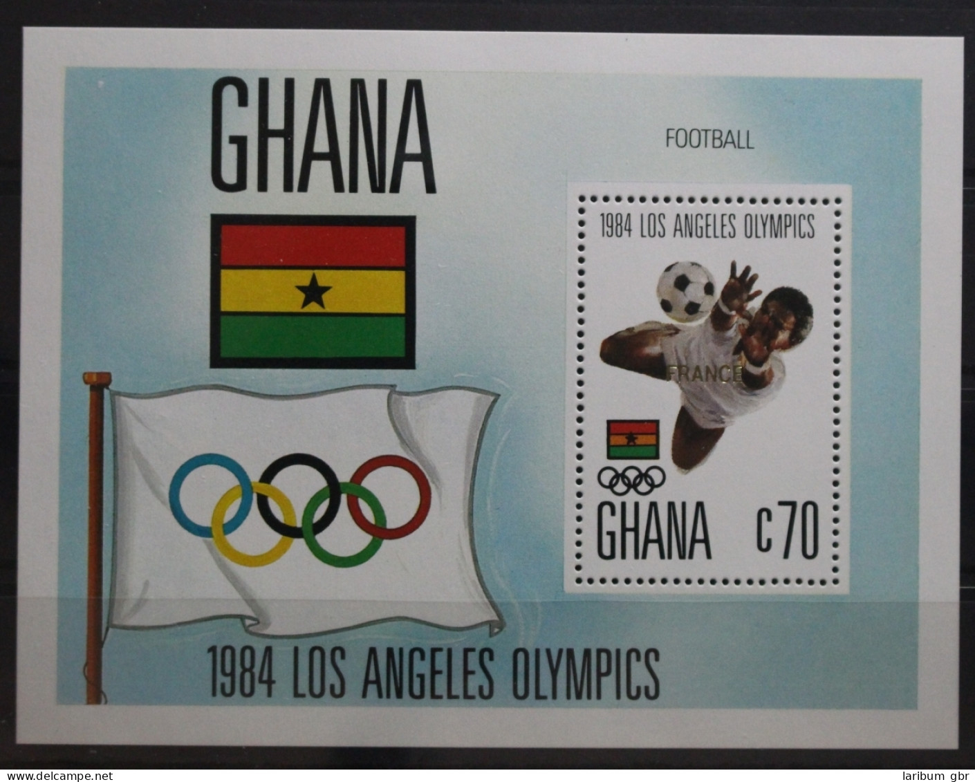 Ghana Block 109 Mit 1053 Postfrisch #UU059 - Otros & Sin Clasificación