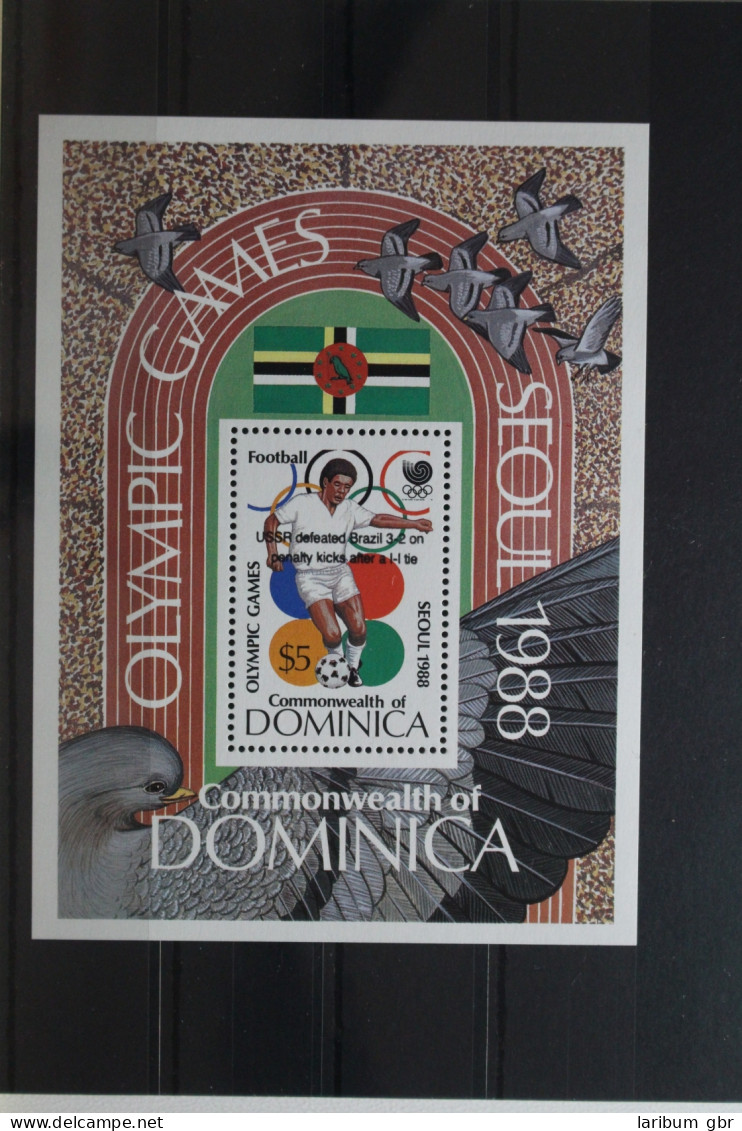 Dominica Block 127 Mit 1085 Postfrisch #UU054 - Sonstige & Ohne Zuordnung