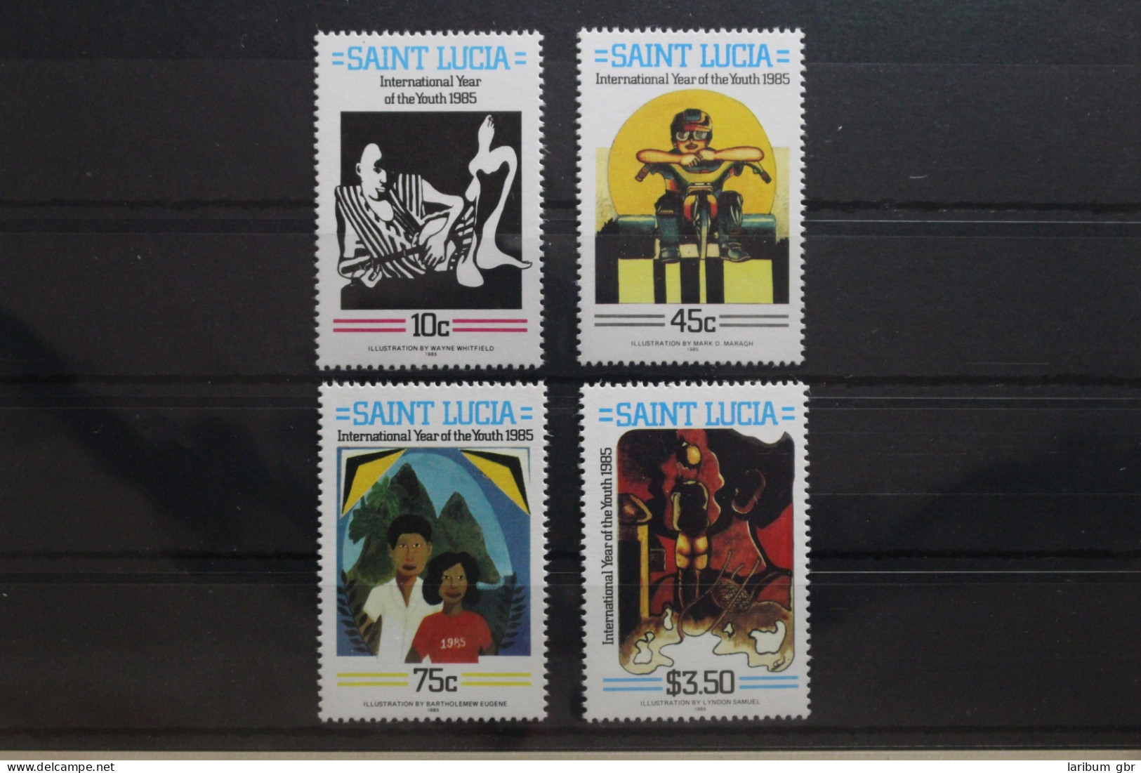 St. Lucia 797-800 Postfrisch #UU068 - Sonstige & Ohne Zuordnung