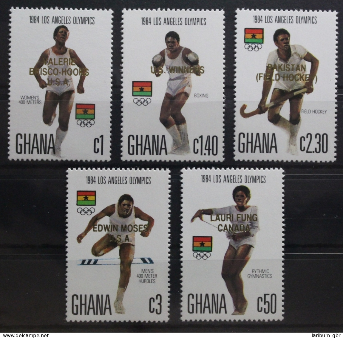 Ghana 1048-1052 Postfrisch #UU060 - Autres & Non Classés